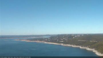 Lake Travis on December 7, 2020 at 12:25 PM CT
