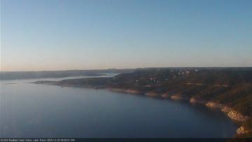 Lake Travis on December 20, 2020 at 5:00 PM CT
