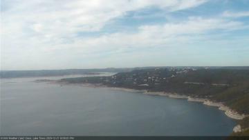 Lake Travis on December 21, 2020 at 2:00 PM CT