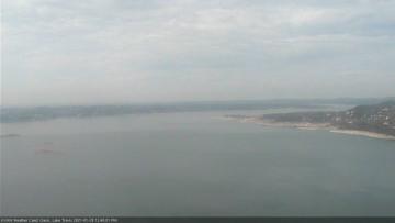 Lake Travis on January 28, 2021 at 12:45 PM CT
