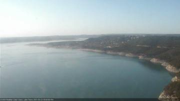 Lake Travis on March 23, 2021 at 5:00 PM CT