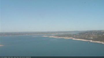 Lake Travis on March 29, 2021 at 12:45 PM CT