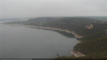 Lake Travis on April 8, 2021 at 9:25 AM CT