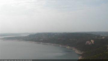 Lake Travis on April 14, 2021 at 4:25 PM CT