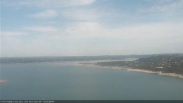 Lake Travis on April 19, 2021 at 2:00 PM CT