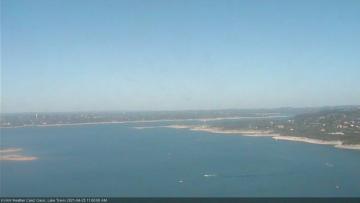 Lake Travis on April 25, 2021 at 11:00 AM CT