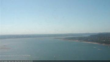 Lake Travis on April 25, 2021 at 4:25 PM CT