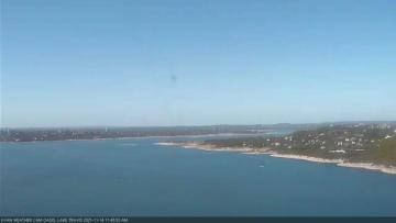 Lake Travis on November 14, 2021 at 11:45 AM CT