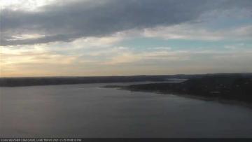 Lake Travis on November 25, 2021 at 5:00 PM CT