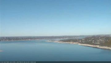 Lake Travis on February 9, 2022 at 11:00 AM CT