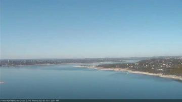 Lake Travis on February 10, 2022 at 11:25 AM CT