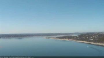 Lake Travis on February 10, 2022 at 1:25 PM CT