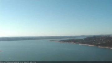 Lake Travis on February 11, 2022 at 4:00 PM CT
