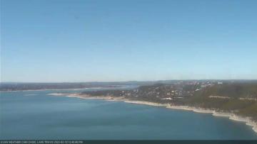 Lake Travis on February 18, 2022 at 12:45 PM CT