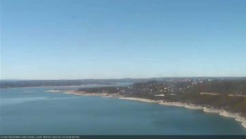 Lake Travis on February 18, 2022 at 2:00 PM CT
