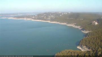 Lake Travis on February 27, 2022 at 9:25 AM CT