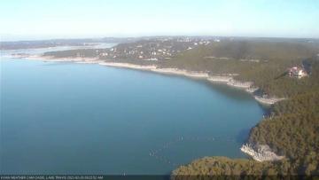 Lake Travis on February 28, 2022 at 9:25 AM CT