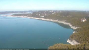 Lake Travis on February 28, 2022 at 10:25 AM CT