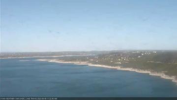 Lake Travis on April 6, 2022 at 11:25 AM CT