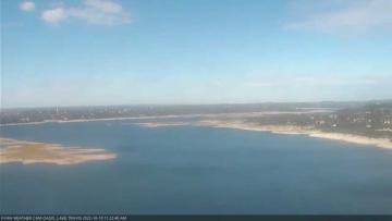 Lake Travis on October 18, 2022 at 11:25 AM CT