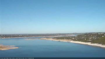 Lake Travis on October 21, 2022 at 10:00 AM CT