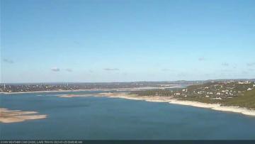 Lake Travis on January 25, 2023 at 9:45 AM CT