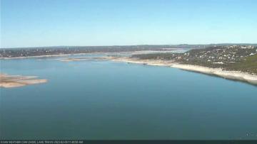 Lake Travis on February 9, 2023 at 11:45 AM CT