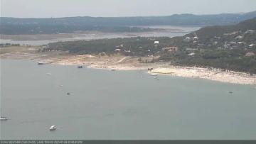 Lake Travis on July 4, 2023 at 2:45 PM CT