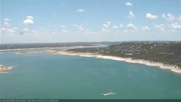 Lake Travis on July 24, 2023 at 12:45 PM CT