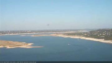 Lake Travis on September 19, 2023 at 9:25 AM CT
