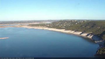 Lake Travis on October 9, 2023 at 9:00 AM CT
