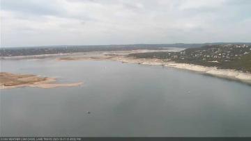 Lake Travis on October 21, 2023 at 1:45 PM CT