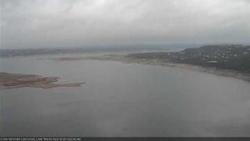 Lake Travis on October 25, 2023 at 10:25 AM CT
