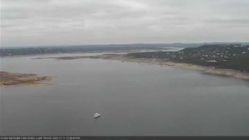 Lake Travis on November 11, 2023 at 1:00 PM CT