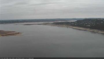 Lake Travis on November 12, 2023 at 11:45 AM CT