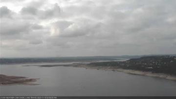 Lake Travis on November 18, 2023 at 3:00 PM CT