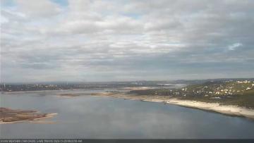Lake Travis on November 29, 2023 at 9:25 AM CT