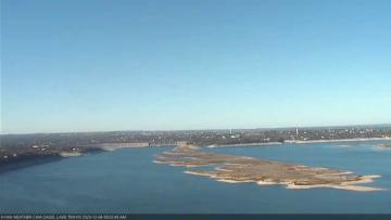Lake Travis on December 4, 2023 at 9:25 AM CT