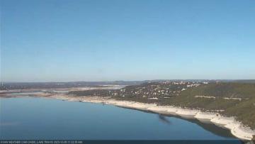 Lake Travis on December 5, 2023 at 11:25 AM CT