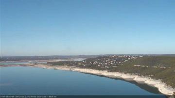 Lake Travis on December 5, 2023 at 11:45 AM CT