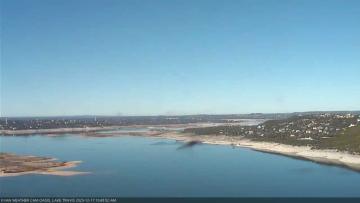 Lake Travis on December 17, 2023 at 10:45 AM CT