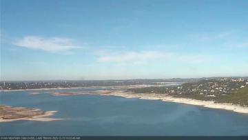 Lake Travis on December 19, 2023 at 10:25 AM CT