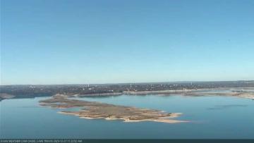 Lake Travis on December 27, 2023 at 11:25 AM CT