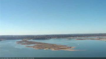 Lake Travis on December 30, 2023 at 1:25 PM CT