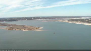 Lake Travis on January 7, 2024 at 11:45 AM CT