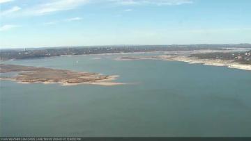 Lake Travis on January 7, 2024 at 12:45 PM CT
