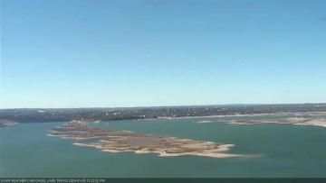 Lake Travis on January 9, 2024 at 12:25 PM CT