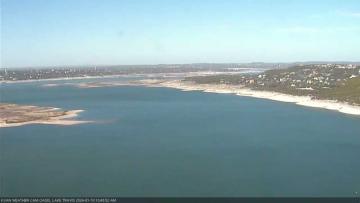 Lake Travis on January 10, 2024 at 10:45 AM CT