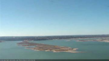 Lake Travis on January 16, 2024 at 1:25 PM CT