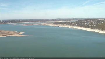 Lake Travis on January 20, 2024 at 11:25 AM CT